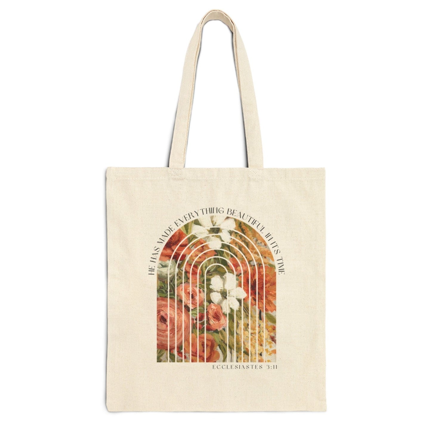 Bible_Tote_scripturechristian_catholic floral flower_Bags_for_Women_daily_graphic_design_Unique_Painted_Designs_Cotton_canvas_bag_Lakin_Rose_Art