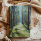 Painted woods forest hardcover to do list Notebook for Women | Prayer Journal | Lakin Denny Rose Art