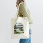 Women, daily graphic design, woods, forest Unique Painted Designs, Cotton canvas bag, Lakin Rose Art