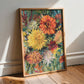 Zinnias & Dahlias Print