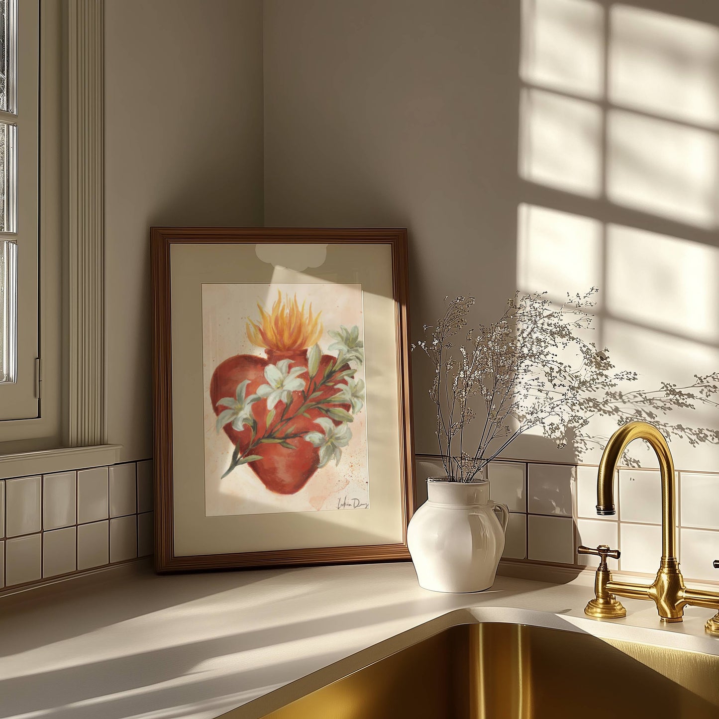 St. Joseph's Heart Print