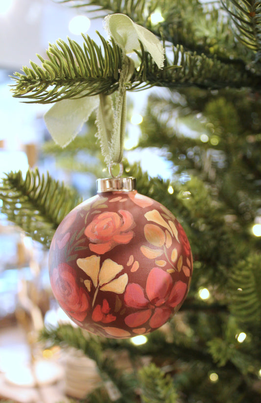 Cabernet Red Ornament 1