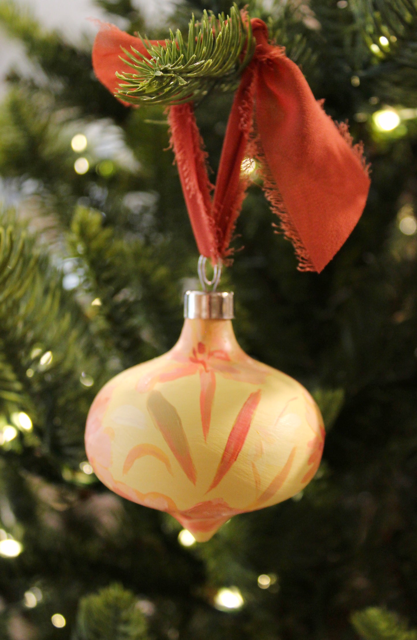 Butter Yellow Ornament 13