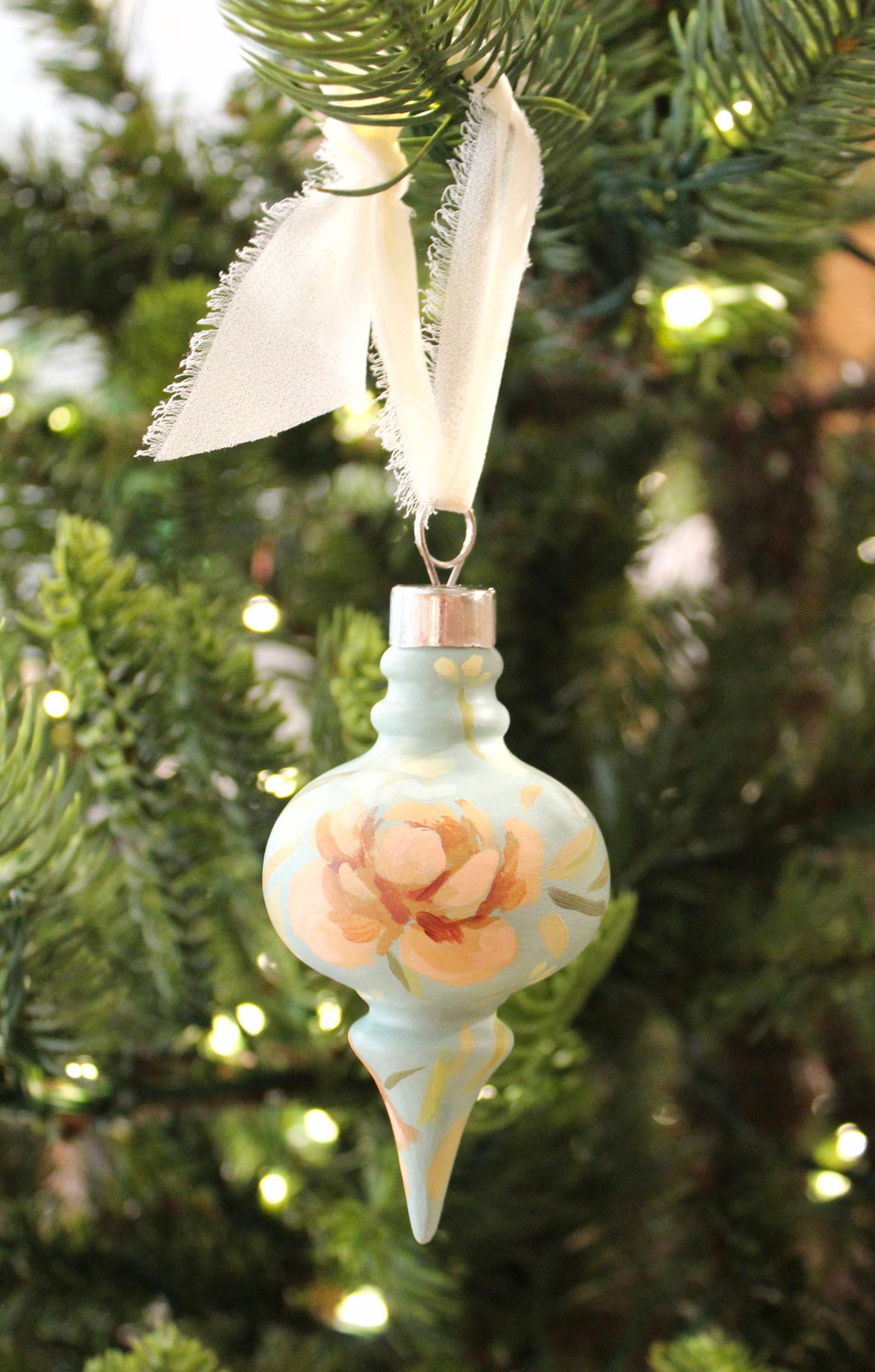 Seafoam Blue Ornament 14