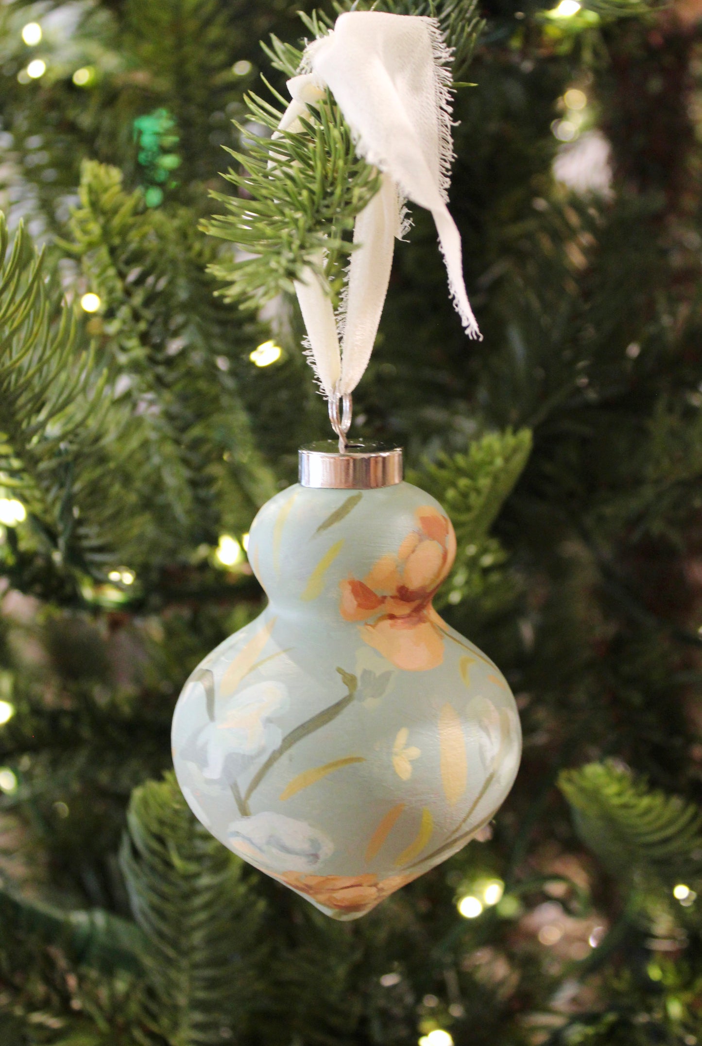 Seafoam Blue Ornament 15