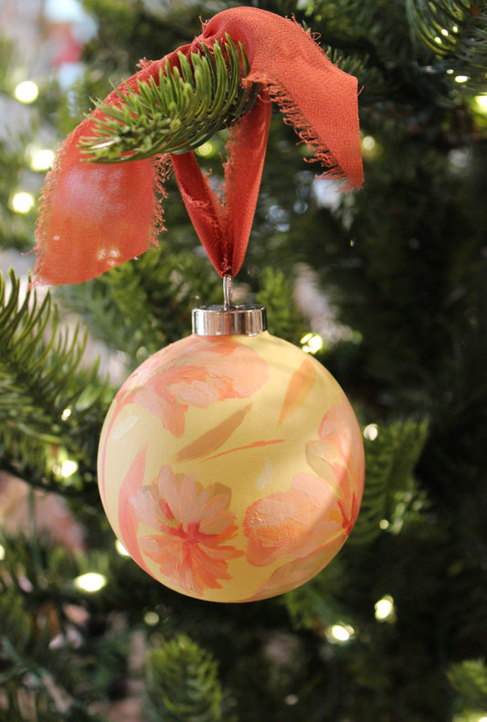 Butter Yellow Ornament 8