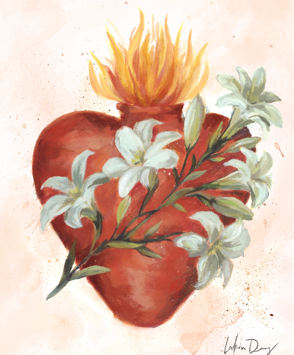 St. Joseph's Heart Print