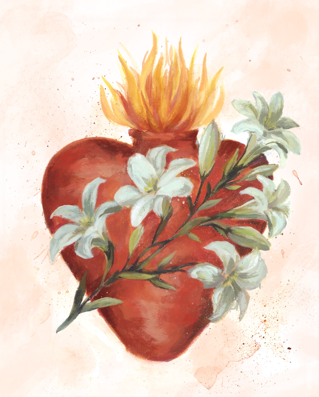 St. Joseph's Heart Print