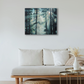 Woods Forest-Nature Wall Art Painting- Sunlight-Original Artwork | Lakin Rose Art