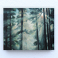 Woods Forest-Nature Wall Art Painting- Sunlight-Original Artwork | Lakin Rose Art